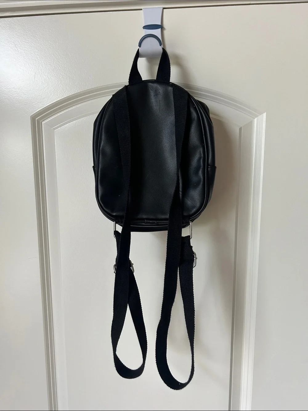 Black Quilted Mini Backpack - Unbranded